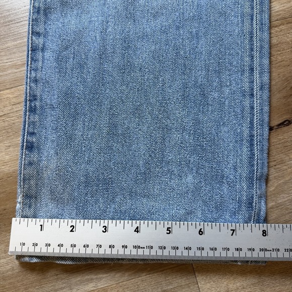 Diesel Luster Jeans Men 31x29 Blue Slim Fit Denim Light Wash Made in Italy Y2K - Picture 15 of 16